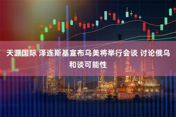 天源国际 泽连斯基宣布乌美将举行会谈 讨论俄乌和谈可能性
