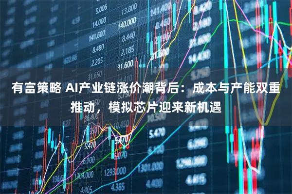 有富策略 AI产业链涨价潮背后：成本与产能双重推动，模拟芯片迎来新机遇